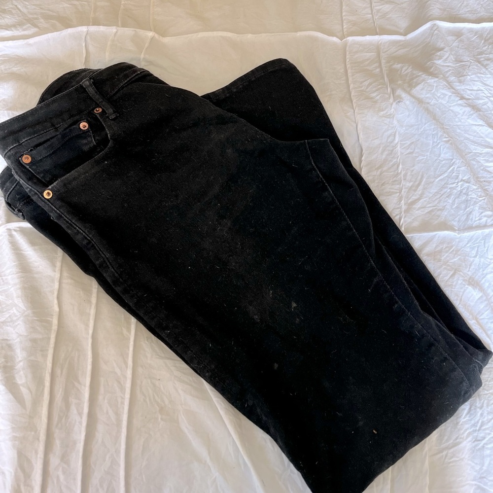 American eagle. Skinny air flex. Black jeans